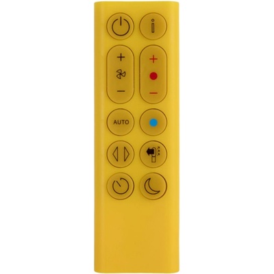 съвместим DYSON Pure Hot + Cool HP04, HP05, HP06, HP07, HP09, 969897-01 YELLOW - заместител дистанционно управление (Pure Hot + Cool HP04, HP05, HP06, HP07, HP09, 969897-01 YELLOW)