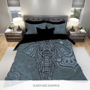  Спално бельо с принт Bohemian Elephant