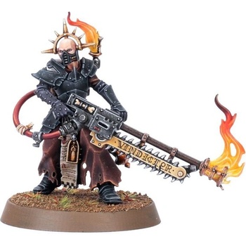 Games Workshop Ministorum priest with vindictor (52-51)