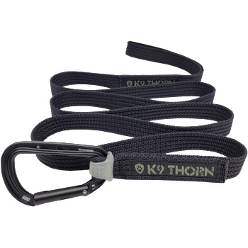 K9 Thorn Каишка с карабинер Petzl, черна, L (0143/16.BLK.L)