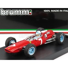 Brumm Ferrari F1 158 N 7 Winner German Gp John Surtees 1964 World Champion With Driver Figure Red 1:43