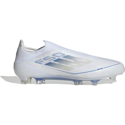 Adidas Футболни бутонки Adidas F50 Elite Laceless Firm Ground Football Boots - White/Pearl