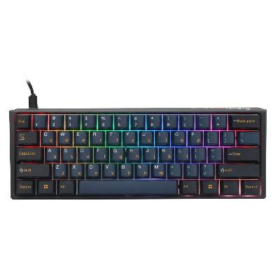 професионална геймърска механична клавиатура Professional Gaming Mechanical Keyboard One 3 Pro Mini Nazca Line - 8K, Cherry MX2A RGB Red [Linear] (DKON2361ST-CRUSPTCHNAZ001)