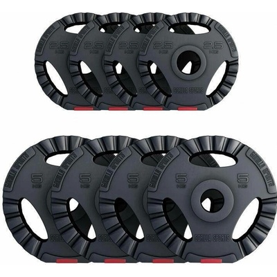 Gorilla Sports plast 10 kg 357 mm