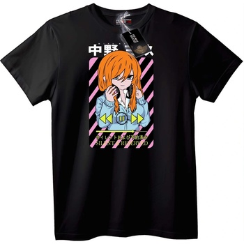 NOONEBRAND Тениска Anime Silent & Rebell - M, Black