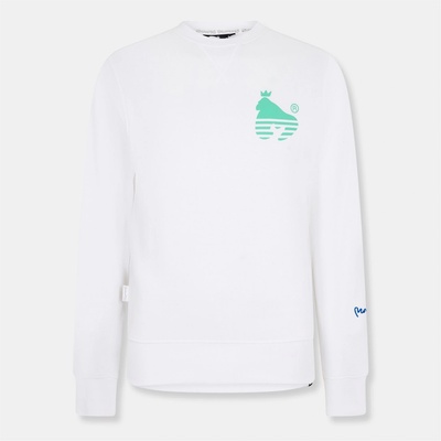 Money Блуза Money Men's Sport Ape Crew Sweatshirt - White