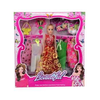 Image 1 of Кукла с модни дрехи и аксесоари 32188 М12-358