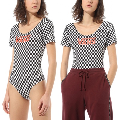 Vans CHECK V II body SUIT Checkerboard/Paprika