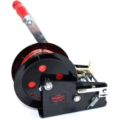 Popruhová navíjecí kladka s klikou 1,6T