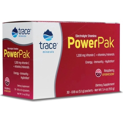 Trace Minerals Electrolyte Stamina Power Pak Malina 30 Balenie