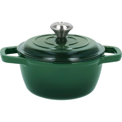 Silvercrest Liatinový hrniec Premium, 16 cm zelená 100409320