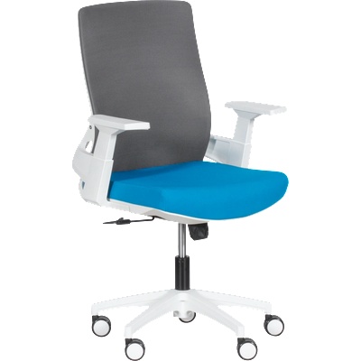 Работен офис стол Carmen 7547 - син-сив (3520357_1)