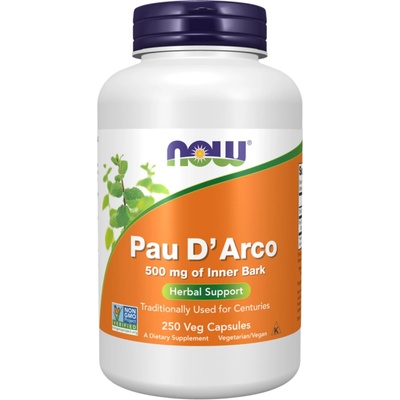 Now Foods Foods Pau d'Arco 500 mg 250 kapslí