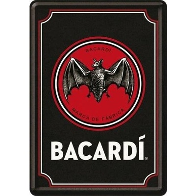 Postershop Plechová pohlednice - Bacardi