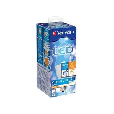 Verbatim LED крушка Verbatim Classic B, E14, 3.7W, 2700K, 150LM DIM, 52047