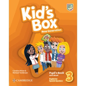 Kid's Box New Generation Level 3 Pupil's Book with eBook English for Spanish Speakers (ISBN: 9788413224657)