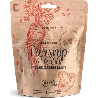 Lyo food БИО пащърнак с леща и гъбен сос 270 г