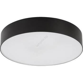 Rábalux 75066 - Външно таванно осветително тяло DOLEN 3xE27/9W/230V Ø39 см IP43 черно (RL75066)