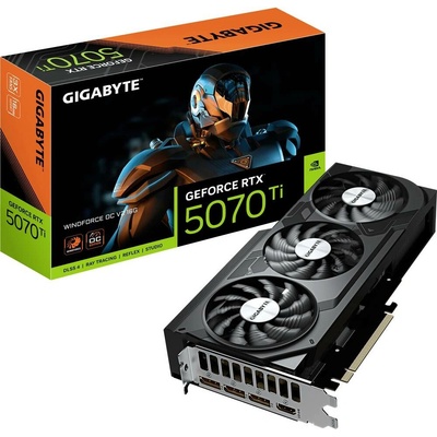 Gigabyte GeForce RTX 5070 Ti WINDFORCE V2 OC 16GB GDDR7 GV-N507TWF3OCV2-16GD