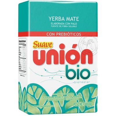 Yerba mate union suave bio 500 g