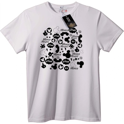 NOONEBRAND Тениска Mickey Mouse Икона - 2XL, Black