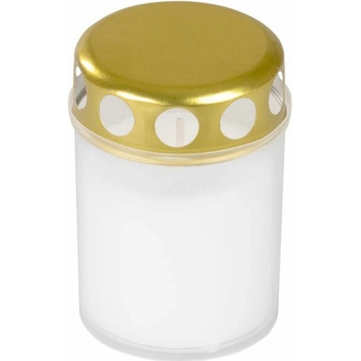 Kahanec Grave, biely plast, 20 h, 80 g, 8,5 cm, na hrob