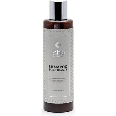 Isha čistiaci šampón s marockým ílom Ghassoul 200ml