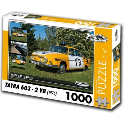 Retro cars Tatra 603 2 VB II 1975 1000 dielov