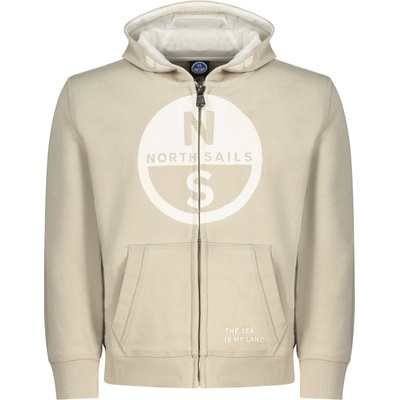 North Sails Children's Zip-up Sweatshirt Beige