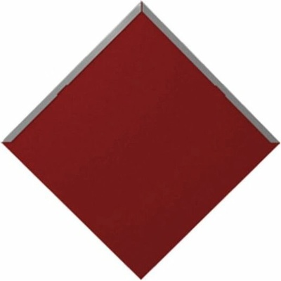 Satjam Rombo Premium 555 x 555 mm oceľ TopMat hrubozrnný RAL 8017 čokoládovo hnedá