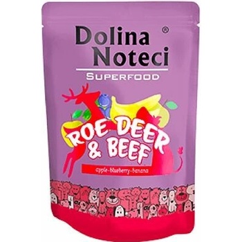 DOLINA NOTECI SUPERFOODS srniec a hovädzie vrecko pre psov 300 g
