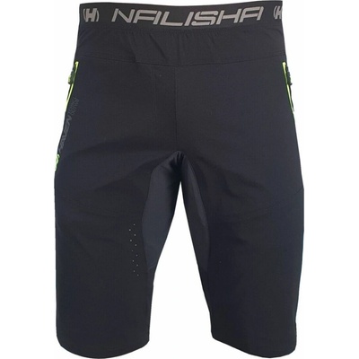 Haven krátke bez trakov Nalisha Slimfit čierna/zelená
