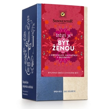 SONNENTOR - Щастието е® да си жена, порционен чай, БИО, 18 бр