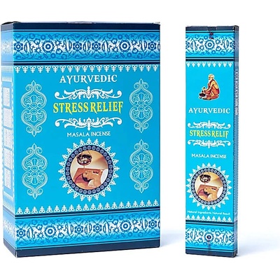 Ajurvédské vonné tyčinky Úleva od stresu 15 g – Zboží Dáma