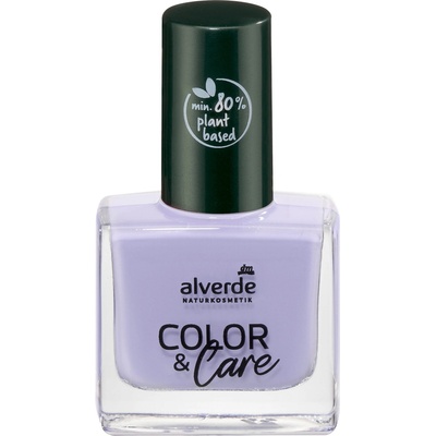alverde NATURKOSMETIK lak na nehty Color & Care 150 Frosted Purple 10 ml