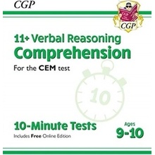 New 11+ CEM 10-Minute Tests: Comprehension - Ages 9-10 with Online Edition