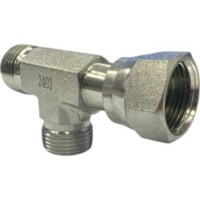 T- spojka ORFS 1.3/16" UNF matka rameno
