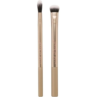 Real Techniques Animalista Eyeshadow Brush Duo комплект четки за грим за жени 1 бр