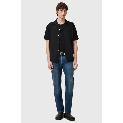 AllSaints Памучна риза AllSaints HUDSON (M081SA)