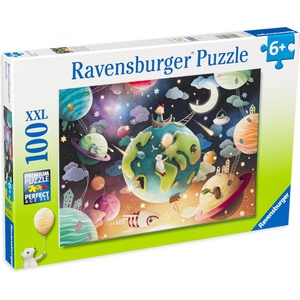 Ravensburger Пъзел Ravensburger от 100 XXL части - Фантастични планети (12971) - ozone