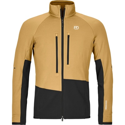 Ortovox Мъжко поларено яке Ortovox Fleece Rib Jacket Fleece jacket - Wild Cumin - размер XXL (005-5252-0615)