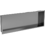 Mexen X-Wall-R вградена полица с яка 90 x 30 см, матирано сиво - 19E0903010 (19E0903010)