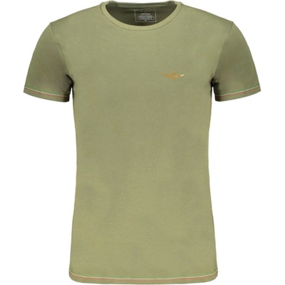 Aeronautica militare Тениска с къс ръкав за мъже eronautica militare, Цвят Зелен (scoti003j508_ve07001)