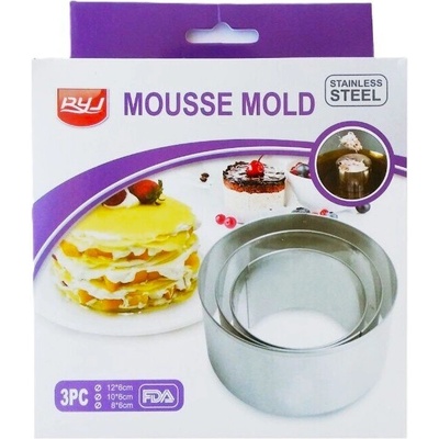 Комплект 3 броя мини рингове - Кръг (./1820-3/)