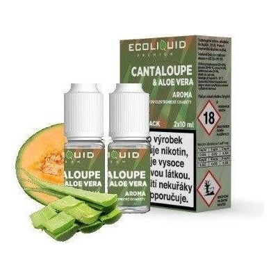 Ecoliquid Premium 2Pack Švestkové Aroma 2 x 10 ml 18 mg