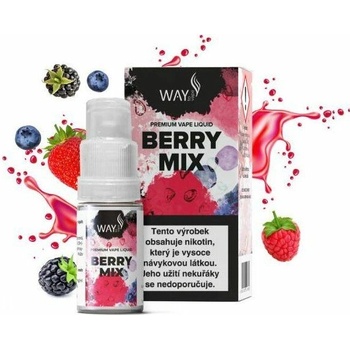 WAY to Vape Berry Mix 10 ml 18 mg