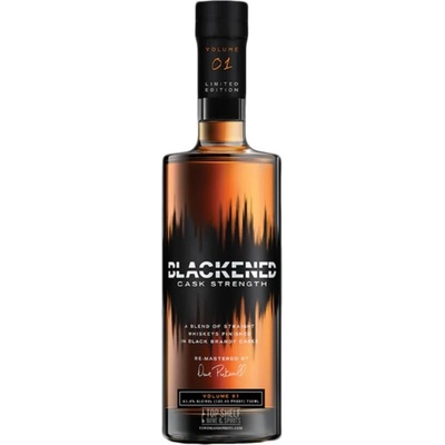 Blackened Whiskey by Metallica Volume 1 61,4% 0,75 l (holá láhev)