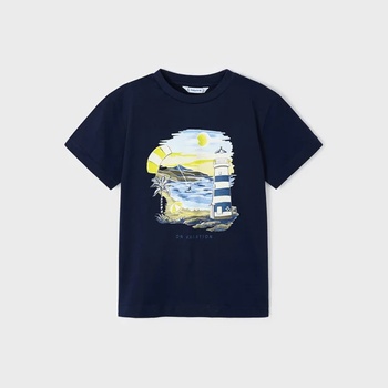 Image 1 of MAYORAL Тениска с къс ръкав за момче в тъмно синьо Майорал