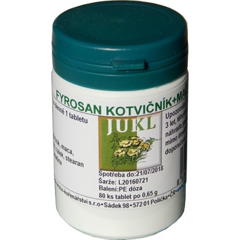 Fyrosan Kotvičník + Maca 80 tablet
