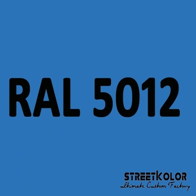RAL 5012 akrylová auto farba lesklá alebo matná 1 liter + tužidlo + riedidlo